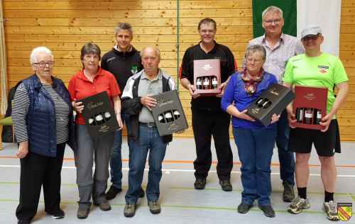 Siegerehrung am Wandertag in Betzweiler 2019